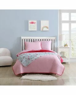 Best reviews of 👍 Eddie Bauer Kids Garden Lightweight Reversible Quilt Set Bedding ✨