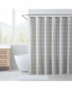 Best deal 🛒 Eddie Bauer Kettle Falls Plaid Twill Shower Curtain Home Soap & Lotion Dispensers 🎉