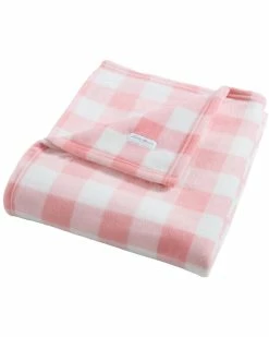 Deals 🤩 Eddie Bauer Kids Poppy Plaid Flannel Fleece Reversible Throw Blanket Bedding 😀