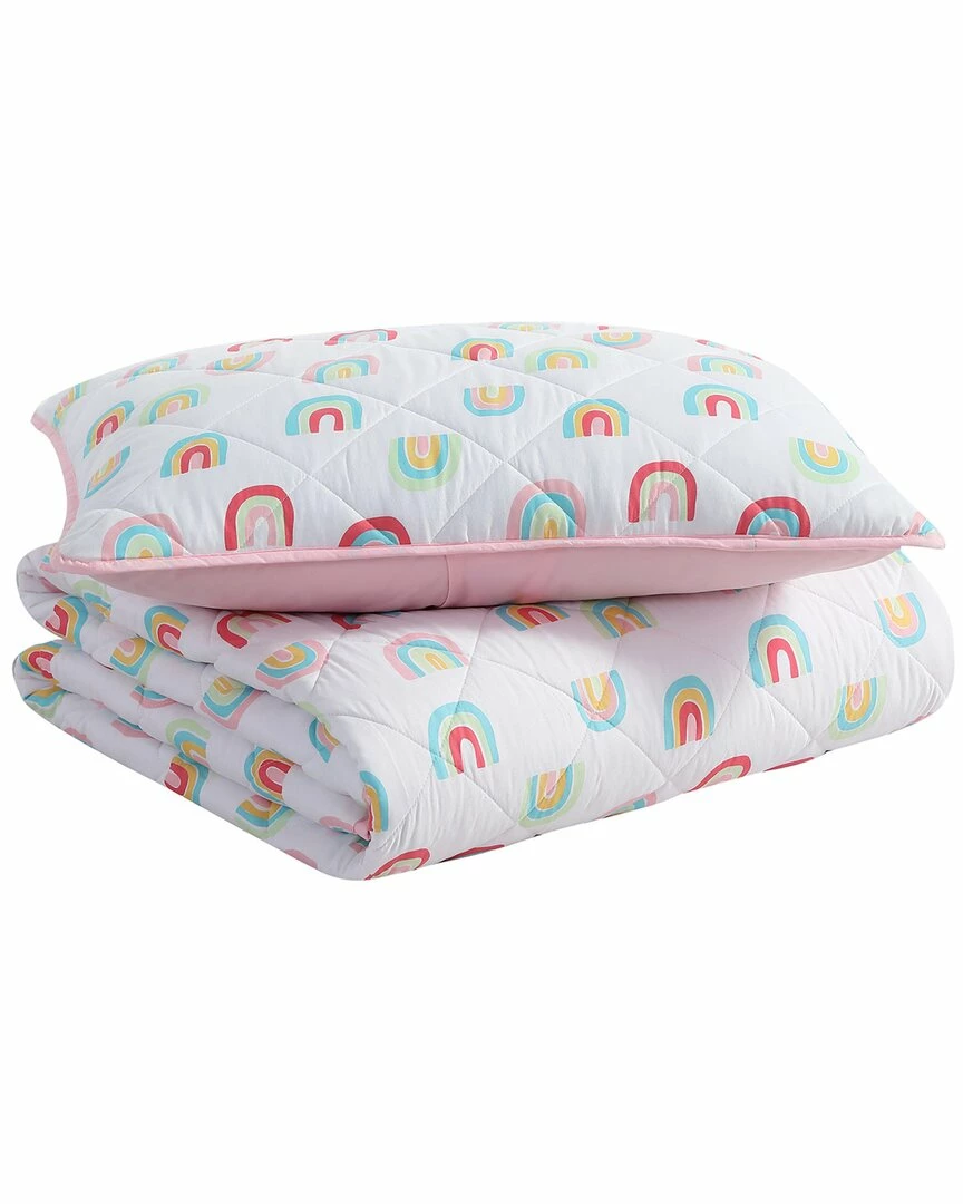 Outlet 🥰 Eddie Bauer Kids Sunnyvale Rainbow Lightweight Reversible Quilt Set Bedding 🥰 2 Outlet 🥰 Eddie Bauer Kids Sunnyvale Rainbow Lightweight Reversible Quilt Set Bedding 🥰 - Image 2