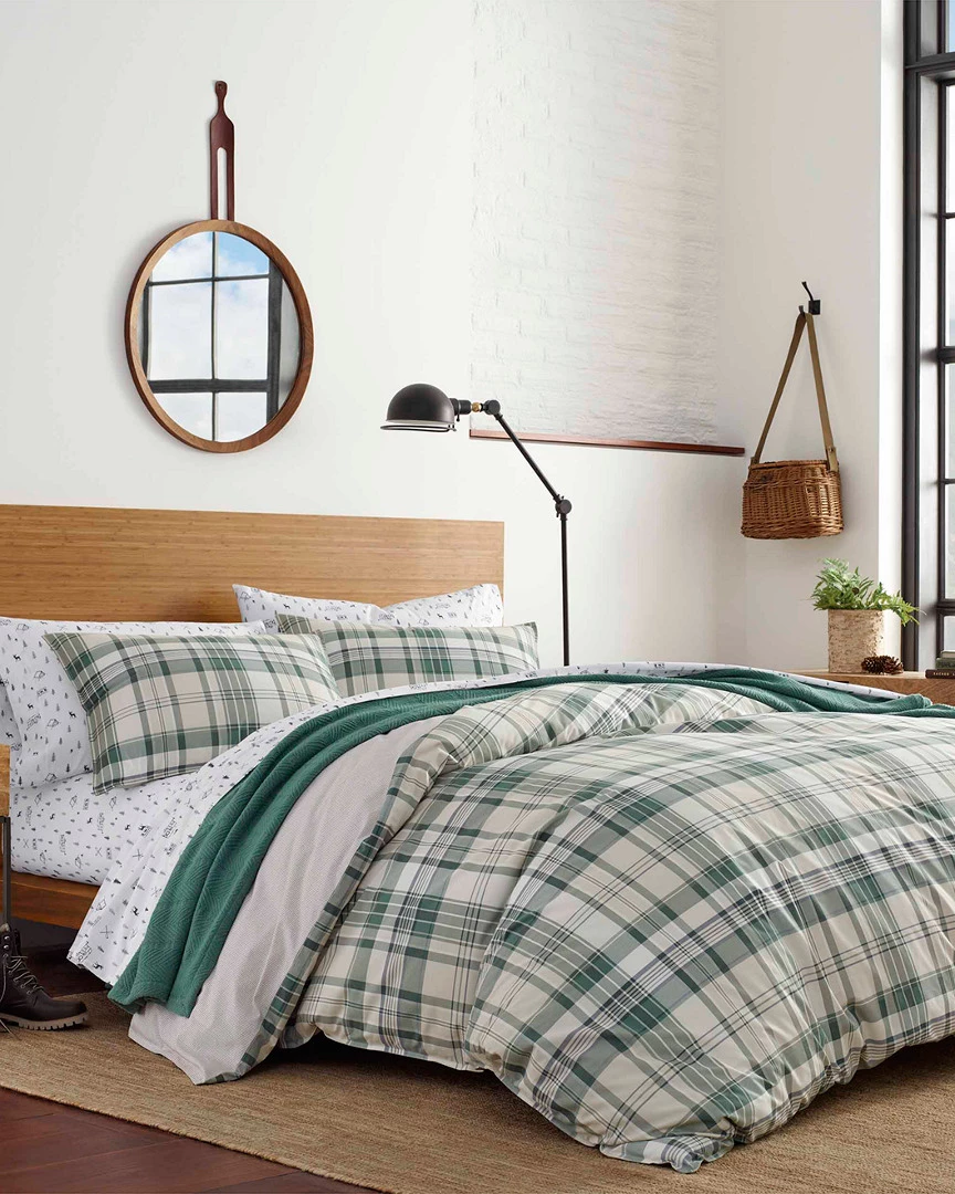 Best Pirce ✨ Eddie Bauer Timbers Plaid Green Duvet Cover Set Home Duvet Inserts & Duvets 😍 1 Best Pirce ✨ Eddie Bauer Timbers Plaid Green Duvet Cover Set Home Duvet Inserts & Duvets 😍