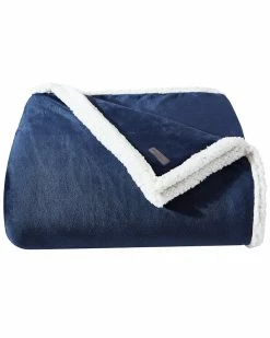 Promo 🧨 Eddie Bauer Solid Ultra Soft Plush Fleece Blanket Home Blankets & Throws ✔️