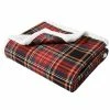 Best Pirce 😀 Eddie Bauer Mountain Tartan 100% Cotton Flannel Reversible Throw Blanket Home Blankets & Throws 😉