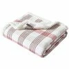 Coupon 🧨 Eddie Bauer Union Bay Plaid 100% Cotton Flannel Reversible Throw Blanket Home Blankets & Throws 👍