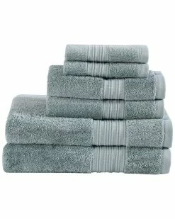 Cheap 🔥 Eddie Bauer Denali Solid Cotton Terry 6Pc Towel Set Home Bath Towels ⭐