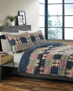 Budget 👍 Eddie Bauer Madrona Quilt Set Home Comforters & Quilts 🤩