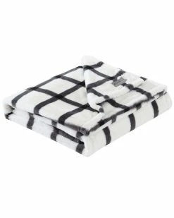 Discount 😍 Eddie Bauer Bunkhouse Plaid Fur Like-Reversible Throw Blanket Home Blankets & Throws 🔥
