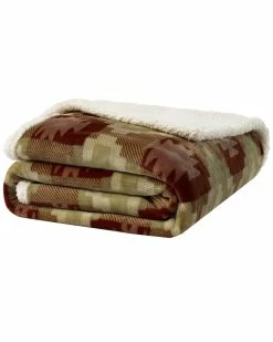 Coupon 😉 Eddie Bauer Copper Creek Ultra Soft Plush Sherpa Throw Home Blankets & Throws 🔔