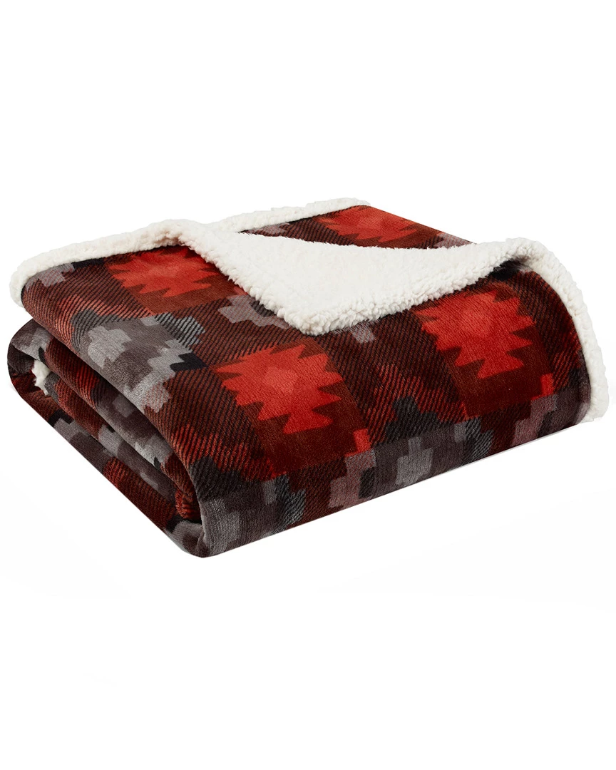 Best Pirce 👍 Eddie Bauer Copper Creek Red Ultra Soft Plush Sherpa Throw Home Blankets & Throws 🎁 2 Best Pirce 👍 Eddie Bauer Copper Creek Red Ultra Soft Plush Sherpa Throw Home Blankets & Throws 🎁 - Image 2