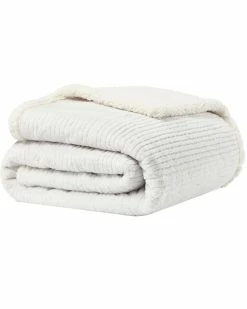Outlet 💯 Eddie Bauer Fillmore Solid Ultra Soft Plush Sherpa Throw Home Blankets & Throws 🎁