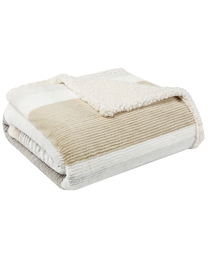 Best Pirce 👏 Eddie Bauer Fillmore Stripe Cement Textured Plush Sherpa Throw Home Blankets & Throws 🔔 1 Best Pirce 👏 Eddie Bauer Fillmore Stripe Cement Textured Plush Sherpa Throw Home Blankets & Throws 🔔