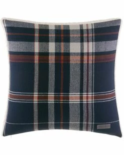 Coupon 🧨 Eddie Bauer Horizon Bay Navy Yarn Dye Sherpa Throw Pillow Home Blankets & Throws 👍