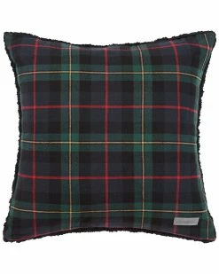 Best reviews of ✔️ Eddie Bauer Mountain Pine Tartan Green Yarn Dye Sherpa Throw Pillow Home Pillow Inserts 👍