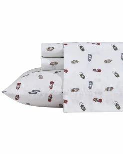 Cheap 😍 Eddie Bauer Explore Lantern 100% Cotton Percale Sheet Set Kids Bedding ✔️