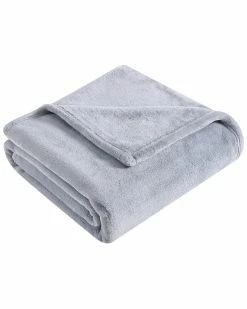 Wholesale 🛒 Eddie Bauer Ultra Lux Plush Solid Plush Reversible Throw Blanket Home Blankets & Throws 🔔