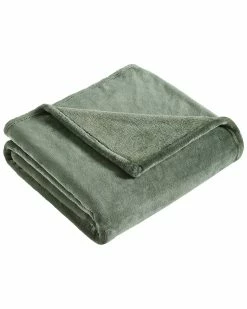 Cheapest ๐ Eddie Bauer Ultra Lux Plush Solid Plush-Reversible Throw Blanket Home Blankets & Throws ๐