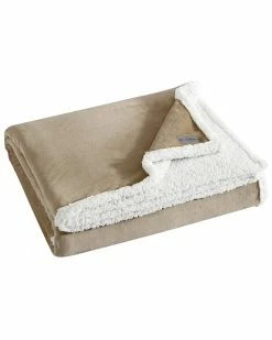 Best Sale 🔥 Eddie Bauer Solid Ultra Soft Plush Fleece-Blanket Home Blankets & Throws 💯