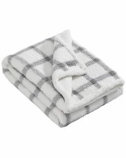 Deals 👍 Eddie Bauer Bunkhouse Plaid Sherpa-Reversible Throw Blanket Home Blankets & Throws ✔️