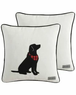 Best reviews of 😍 Eddie Bauer Cabin Plaid 🦮 Dog Pillow Cover Set Home Decorative Pillows 🛒