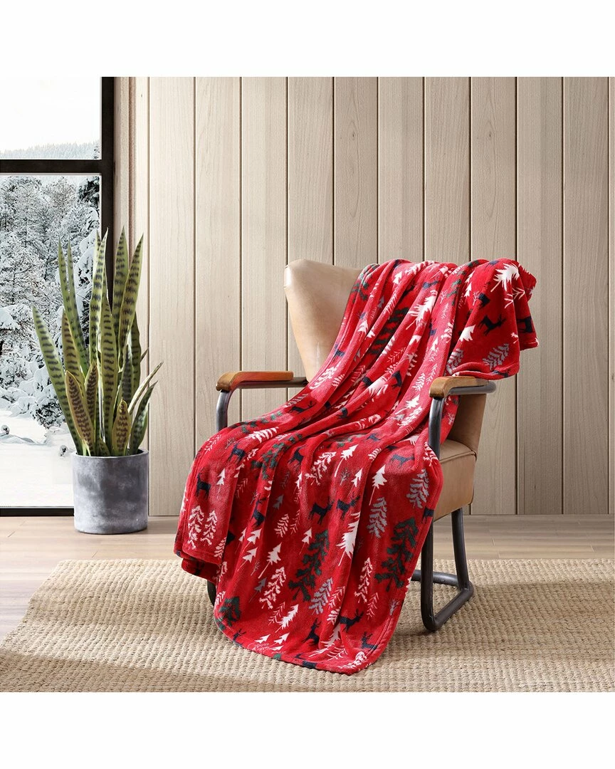 Promo 🔥 Eddie Bauer Deer Woods Ultra Soft Plush Fleece Reversible Throw Blanket Home Blankets & Throws 👍 2 Promo 🔥 Eddie Bauer Deer Woods Ultra Soft Plush Fleece Reversible Throw Blanket Home Blankets & Throws 👍 - Image 2