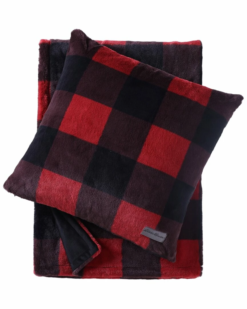 Flash Sale โ Eddie Bauer Cabin Plaid Fur Like Throw & Pillow Set Home Blankets & Throws ๐คฉ 1 Flash Sale โ Eddie Bauer Cabin Plaid Fur Like Throw & Pillow Set Home Blankets & Throws ๐คฉ