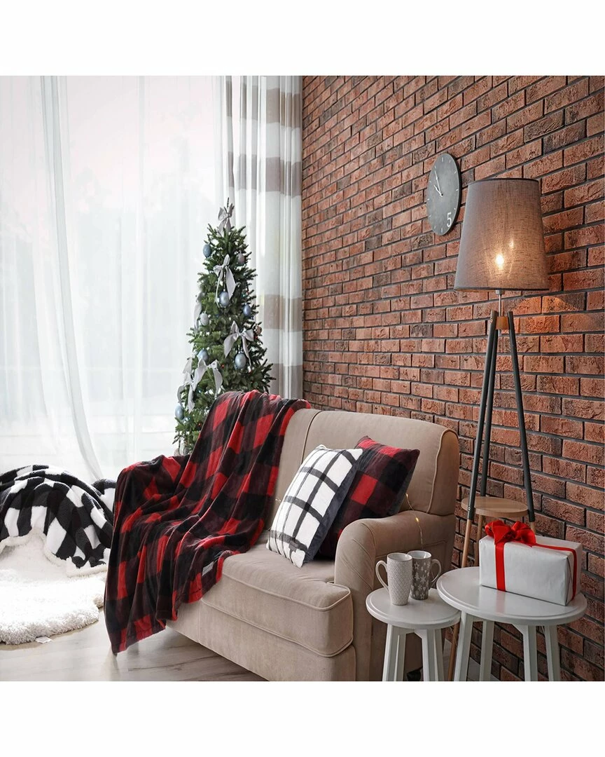 Flash Sale โ Eddie Bauer Cabin Plaid Fur Like Throw & Pillow Set Home Blankets & Throws ๐คฉ 2 Flash Sale โ Eddie Bauer Cabin Plaid Fur Like Throw & Pillow Set Home Blankets & Throws ๐คฉ - Image 2