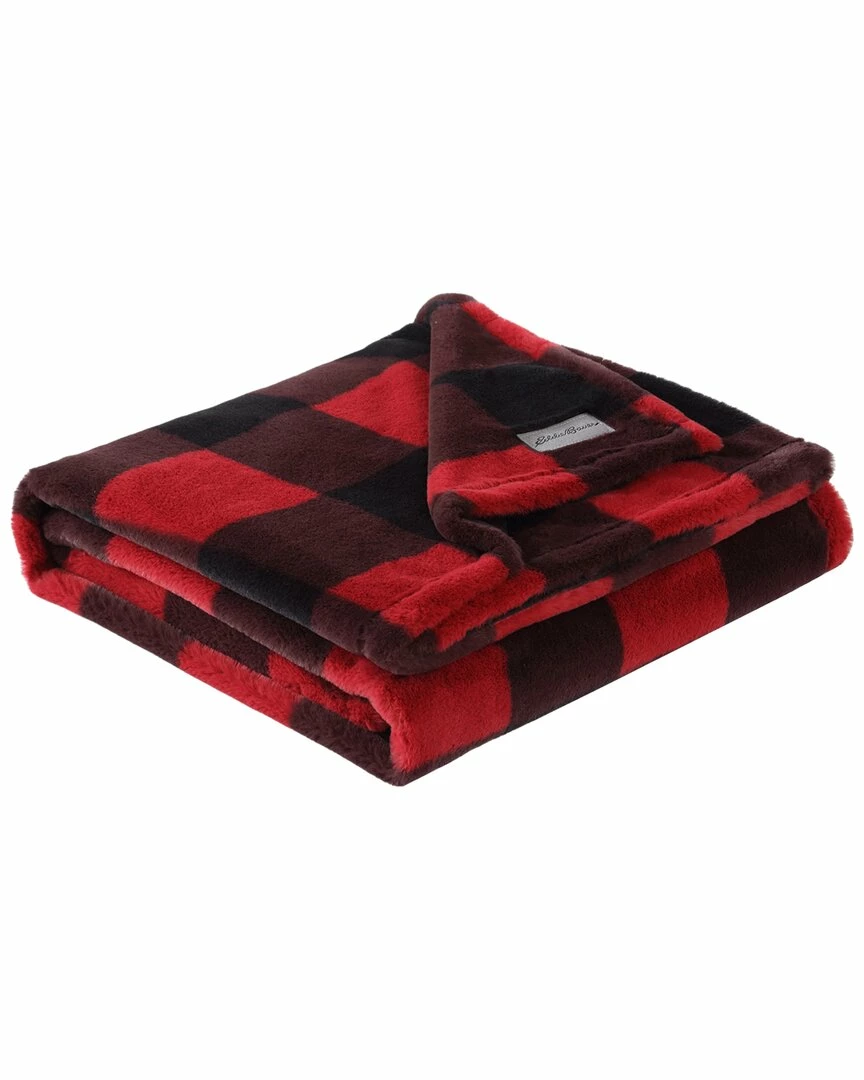 Wholesale โญ Eddie Bauer Cabin Plaid Fur Like-Reversible Throw Blanket Home Blankets & Throws ๐งจ 1 Wholesale โญ Eddie Bauer Cabin Plaid Fur Like-Reversible Throw Blanket Home Blankets & Throws ๐งจ