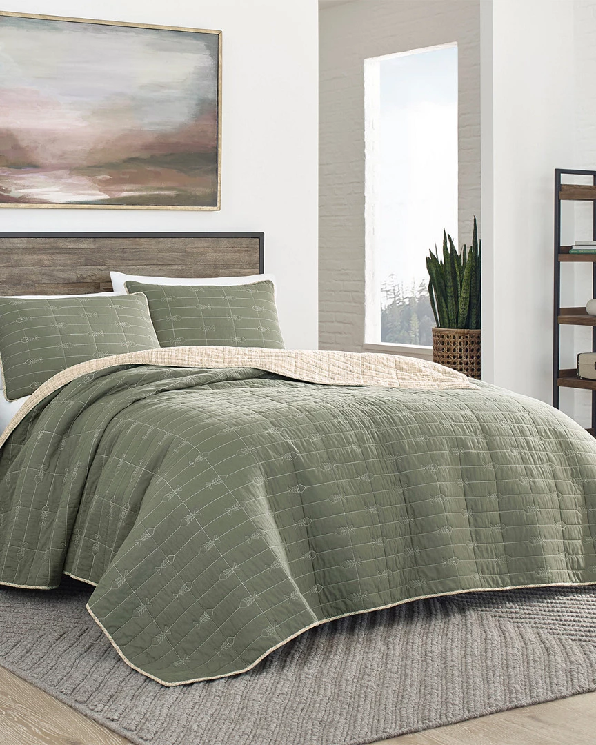 Flash Sale 🎁 Eddie Bauer Troutdale Green Quilt Set Home Comforters & Quilts 👍 1 Flash Sale 🎁 Eddie Bauer Troutdale Green Quilt Set Home Comforters & Quilts 👍