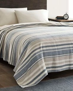 Discount 😍 Eddie Bauer Herringbone Stripe Blanket Home Blankets & Throws 🌟