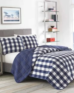 Flash Sale ✨ Eddie Bauer Lake House Plaid Quilt Set Home Comforters & Quilts ✨