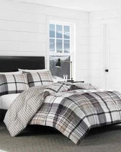 Wholesale 👍 Eddie Bauer Normandy Plaid Comforter Set Home Comforters & Quilts 🎉