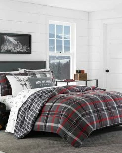 Budget 🛒 Eddie Bauer Willow Plaid Comforter Set Home Comforters & Quilts 😀