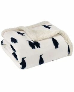 Best deal ✨ Eddie Bauer Emporere Penguin Throw Home Blankets & Throws ⌛