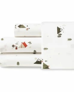 Wholesale 🛒 Eddie Bauer Cascade Camping Percale Sheet Set Home Sheets ⭐
