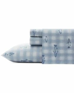 Cheapest 🔥 Eddie Bauer Methow Plaid Percale Sheet Set Home Sheets 😉