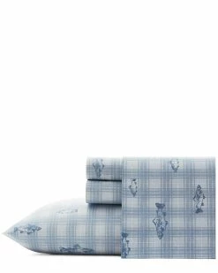 Budget 👏 Eddie Bauer Methow Plaid Sheet Set Home Sheets 💯