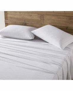 Best deal 👍 Eddie Bauer Solid 100% Cotton Flannel Sheet Set Home Sheets ⌛