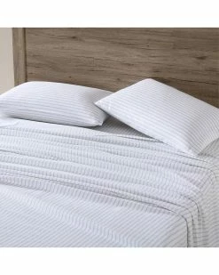 Wholesale ❤️ Eddie Bauer Trail Stripe 100% Cotton Flannel Sheet Set Home Sheets 🎉