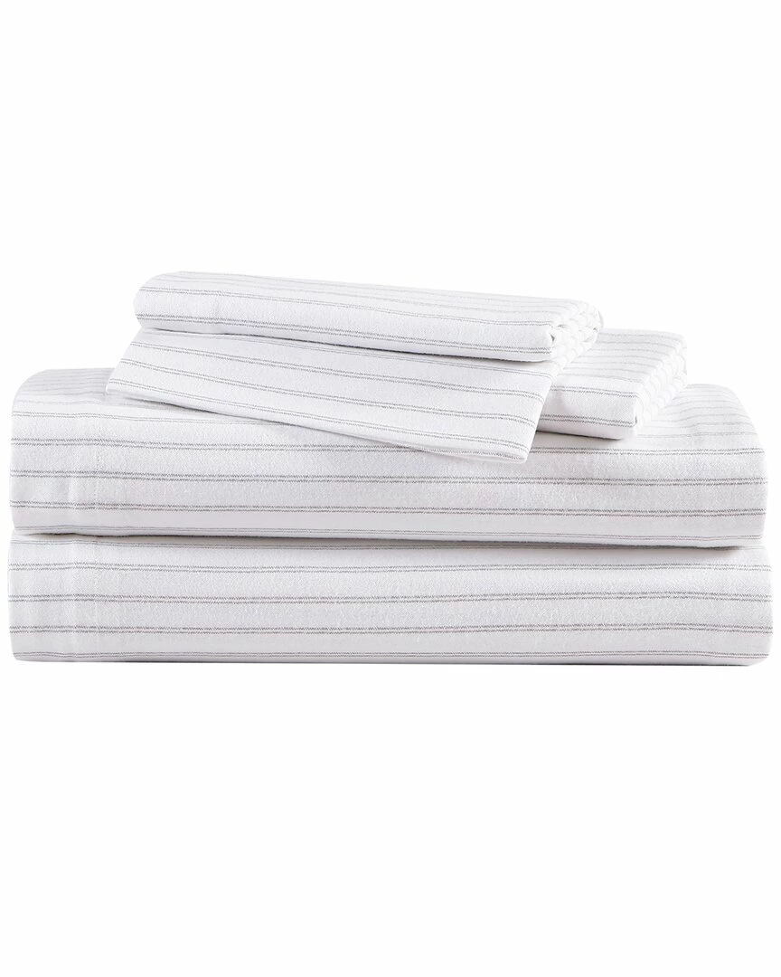 Wholesale โค๏ธ Eddie Bauer Trail Stripe 100% Cotton Flannel Sheet Set Home Sheets ๐ 2 Wholesale โค๏ธ Eddie Bauer Trail Stripe 100% Cotton Flannel Sheet Set Home Sheets ๐ - Image 2
