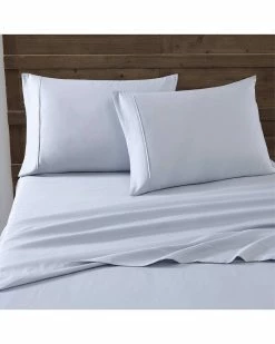 Wholesale 🎉 Eddie Bauer Signature Solid Cotton Blend 500Tc Sateen Sheet Set Home Sheets 👏