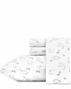 Flash Sale ⭐ Eddie Bauer Animal Tracks Sheet Set Home Sheets 🌟