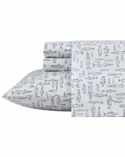 Coupon โ Eddie Bauer Albright Hill 100% Cotton Percale Sheet Set Home Sheets โ๏ธ