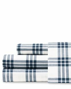 Buy 💯 Eddie Bauer Basic Plaid Sheet Set Home Sheets 🛒
