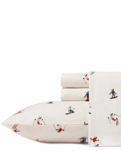 Coupon ⭐ Eddie Bauer Ski Slope Flannel Sheet Set Home Sheets 🎉
